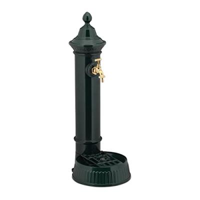 RELAXDAYS  Fontaine De Jardin Antique Design Nostalgique Antiquit&eacute; Aluminium Jardin Robinet