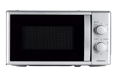 RESPEKTA Micro-ondes Monofonction MW700 230V 700W 20L Acier Inoxydable