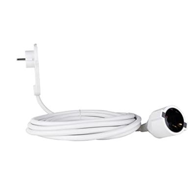 REV Verl&auml;ngerungskabel 3m Flachstecker wei&szlig; -  Ritter