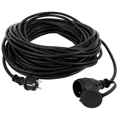 GENERIQUE REV 0065109 Extension, Extension de puissance (10 m, Noir, 230 V)