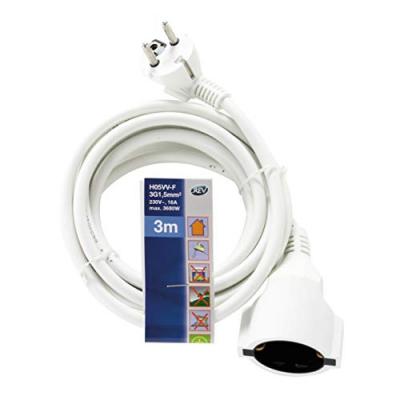 GENERIQUE Rev schutzkontakt rallonge 3,0 m blanc DFX-526456