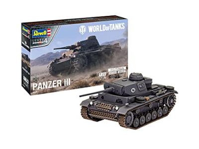 REVELL Maquette  PZKPFW III AUSF. L "WORLD OF TANKS"-2/12 - Maquette mi