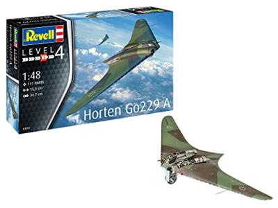 REVELL -03859 Horton Go229 A-1 Flying Wing Maquette, 03859, Incolore