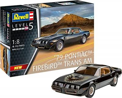 REVELL Maquette  PONTIAC FIREBIRD TRANSAM- 1/8 - Maquette de voiture