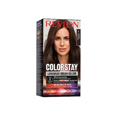 REVLON Colorstay longwear cream color #4-casta&ntilde;o