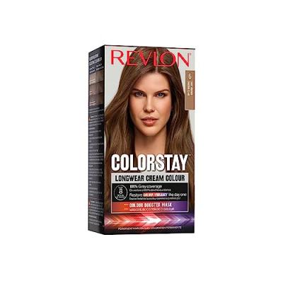REVLON  Colorstay couleur cr}me longue tenue 6 chatain clair