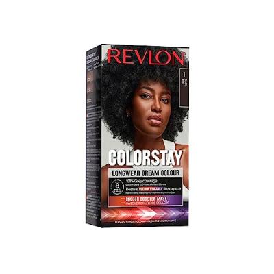 REVLON  colorstay couleur cr}me longue tenue 1 noir