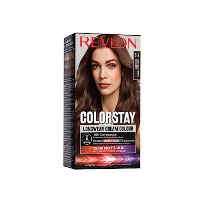 REVLON  Colorstay couleur cr}me longue tenue 5.3 Ch&acirc;tain clair dor{