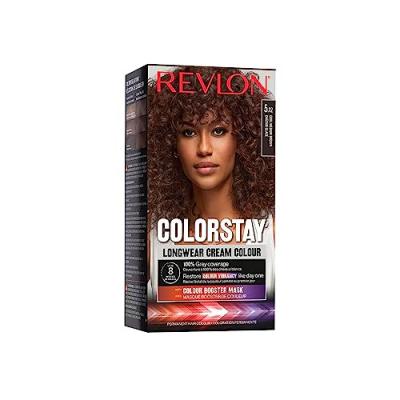 REVLON  Colorstay couleur cr}me longue tenue 5.12 chatain glac{