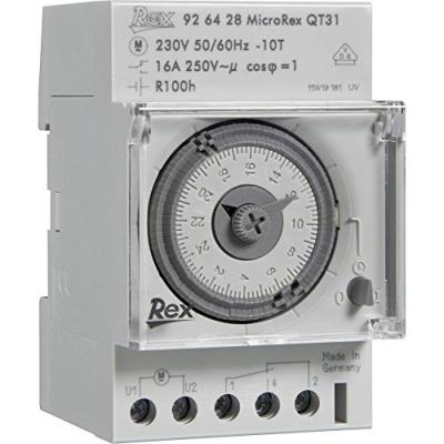 REX ZEITSCHALTUHREN Horloge rail pour coffret &eacute;lectrique de piscine