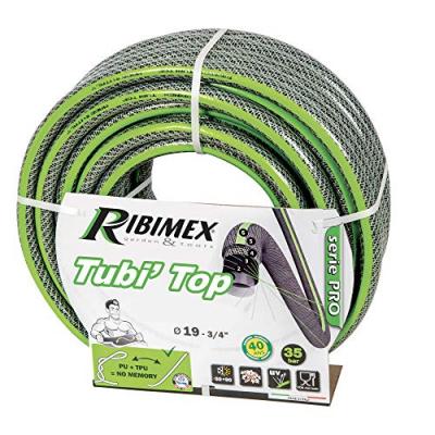 RIBIMEX Tuyau D&acute;arrosage Guipe Tricote Antivrille 5 Couches 25m 