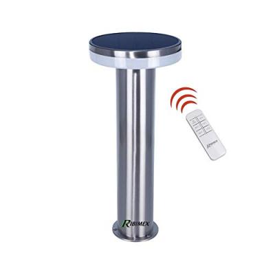 RIBIMEX Borne solaire timeo hauteur 54 cm avec telecommande, prlumsol4-050