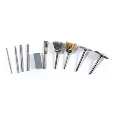 RIBIMEX  - Lot de 10 mini accessoires pour brossage et per&ccedil;age