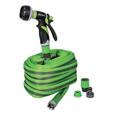 RIBIMEX Tuyau plat flatex 15 metres avec raccords et pistolets, prtap15