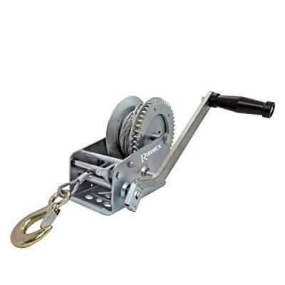 RIBITECH  - Treuil Manuel &agrave; c&acirc;ble 5 mm x 10 m 1100/2200 kg - PRTRM2000