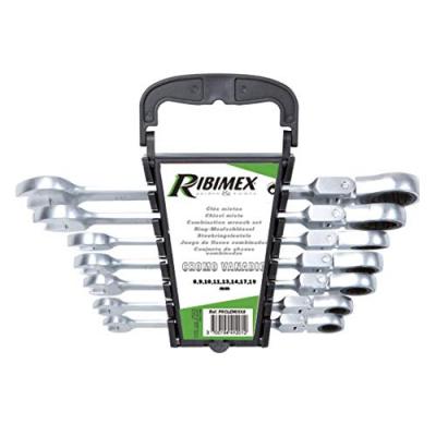 RIBITECH Cles mixtes a cliquet, prclecx7