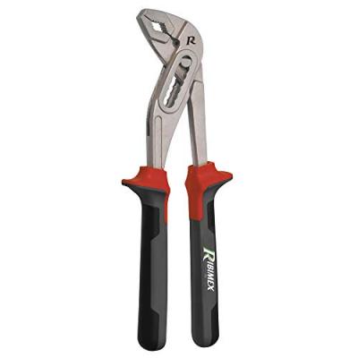 RIBIMEX Ribitech pr2pm250su Pince r&eacute;glable &agrave; fermeture &eacute;clair, chrome vanadium