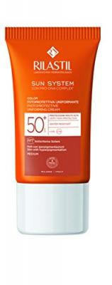 RILASTIL  Sun System SPF 50+ Emulsion Color&eacute;e 40 ml