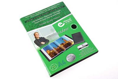 RILLSTAB Dossier de pr&eacute;sentation A4 Ambassador Luxe 20 pochettes Noir 