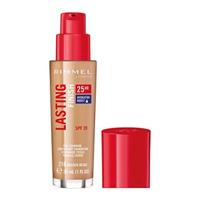 RIMMEL LONDON  Lasting Finish 25H fond de teint SPF20 30 ml 210 Beige
