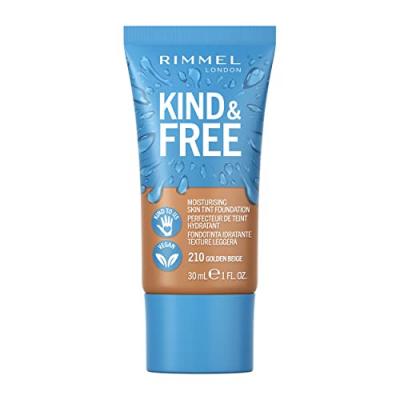 RIMMEL LONDON Rimmel Kind & Free Skin Tint Foundation 210 Golden Beige 30ml