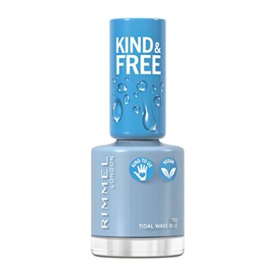 RIMMEL LONDON Vernis &agrave; ongles  kind & free 152-tidal wave blue (8 ml)