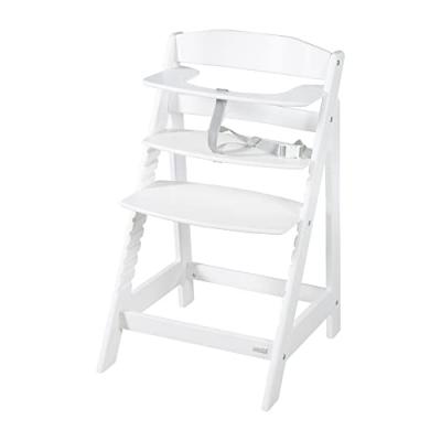 ROBA  Chaise Haute &Eacute;volutive Sit Up Flex - Utilisable Jusqu'&agrave; la Chaise d'Adolescent - Bois Blanc