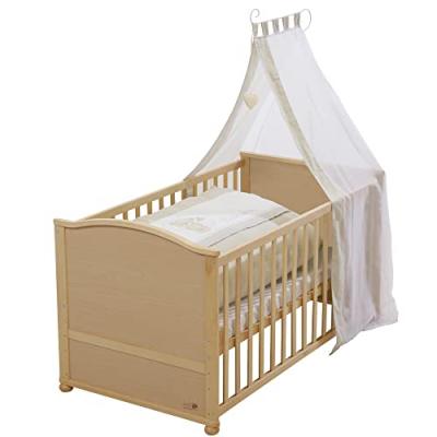 ROBA  Lit B&eacute;b&eacute; Complet ""Liebhabaer"" 70x140 cm Convertible  - Coloris Naturel