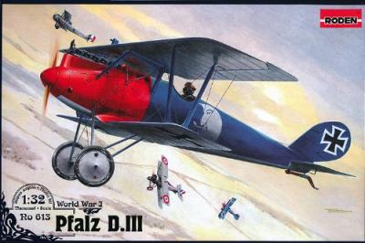  Maquette avion Roden Pfalz D.III- 1/32 - Maquette d'avion