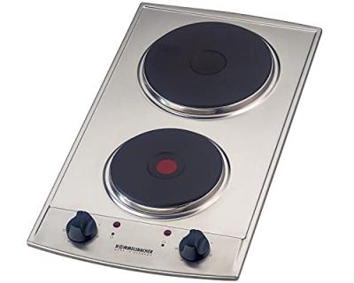 ROMMELSBACHER  Ebs 3074/e Plaque Acier Inoxydable Int&eacute;gr&eacute; Plaque Scell&eacute;e 2 Zone(s)