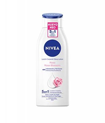 NIVEA Rose Blossom lotion pour le corps 5 en 1 400 ml