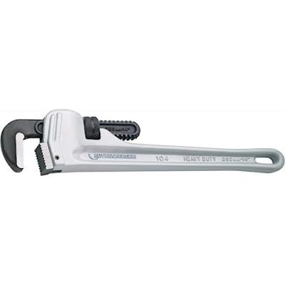ROTHENBERGER  70163 Aludur Cl&eacute; Serre-tube &agrave; une main 5"", Argent/Noir