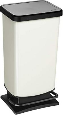 ROTHO  PASO, 40 L, Rectangulaire, Polypropyl&egrave;ne (PP), Noir, Blanc, 295 mm, 353 mm