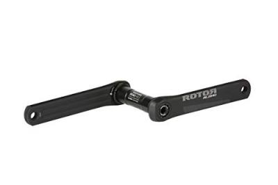 ROTOR  Alhu Manivelle Unisexe pour Adulte Noir 172,5 mm