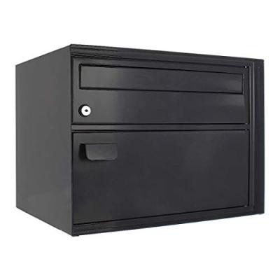 ROTTNER TRESOR Rottner Enzian Swiss T04643 Cylindre de bo&icirc;te aux Lettres Anthracite