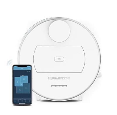 ROWENTA Aspirateur Robot Explorer S&eacute;rie 75 RR7647 4 en 1 50W Plastique Blanc