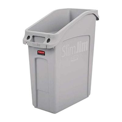 RUBBERMAID Conteneur Sous-comptoir Slim Jim 49l Gris