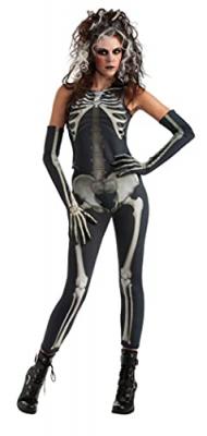 RUBIE S Rubie's-d&eacute;guisement officiel - Rubie's- D&eacute;guisement Costume Femme Squelette - Adulte- I-880213STD