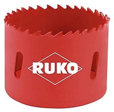 RUKO  106050 - Corona perforadora HSS bimetal, dentado variable (50 mm)
