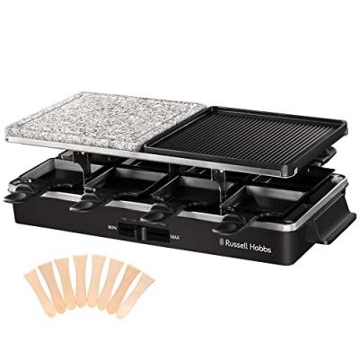 RUSSELL HOBBS Multi Raclette 3 en 1  26280-56 1400 W Noir 