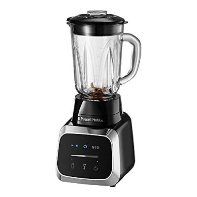 RUSSELL HOBBS Blender Sensigence 28241-56 1.5L 1000W 230V Smoothie Plastique M&eacute;tal Verre Noir