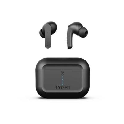 RYGHT Ecouteurs bluetooth pulse anc noir 3760206480750