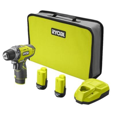 RYOBI Perceuse visseuse sans fil  R12DD-220S 12V - 2x2Ah