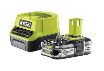 RYOBI  Chargeur +  1 batterie 18 V 2,5 Ah