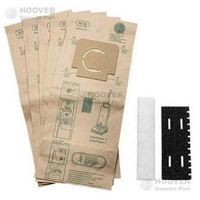 HOOVER Kit 5 sacs + filtres h18 turbopower  09173709