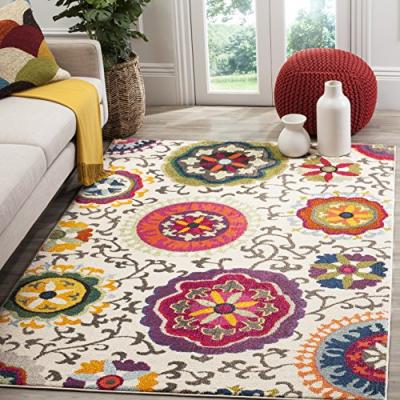 SAFAVIEH MONACO - Tapis d'int&eacute;rieur boh&egrave;me chic 