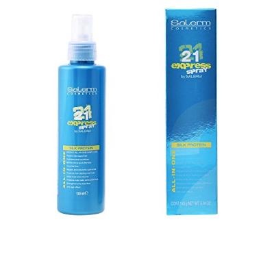 SALERM  Express 21 la solution aux cheveux ab&icirc;m&eacute;s et d&eacute;shydrat&eacute;s