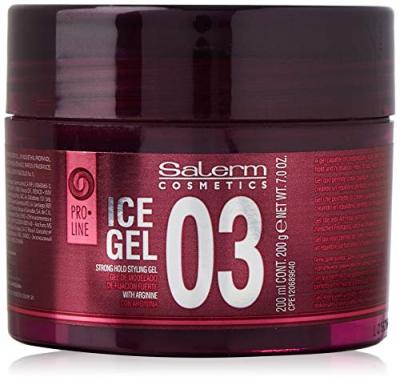 SALERM  Ice Gel 03 Strong Hold Styling Gel de Fixation