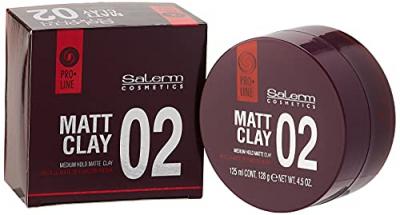 SALERM  Matt Clay Medium Hold Matte Clay Cire