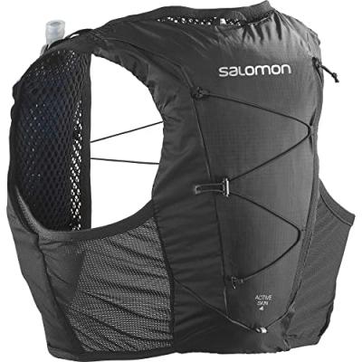 SALOMON  - Active Skin 4 Set - Gilet de running taille 4 l - M, noir